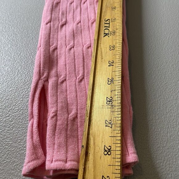 RICH XCHANGE Joggers Cable Knit Pull On High Waist Lounge Pants Womens S Pink - Picture 9 of 12